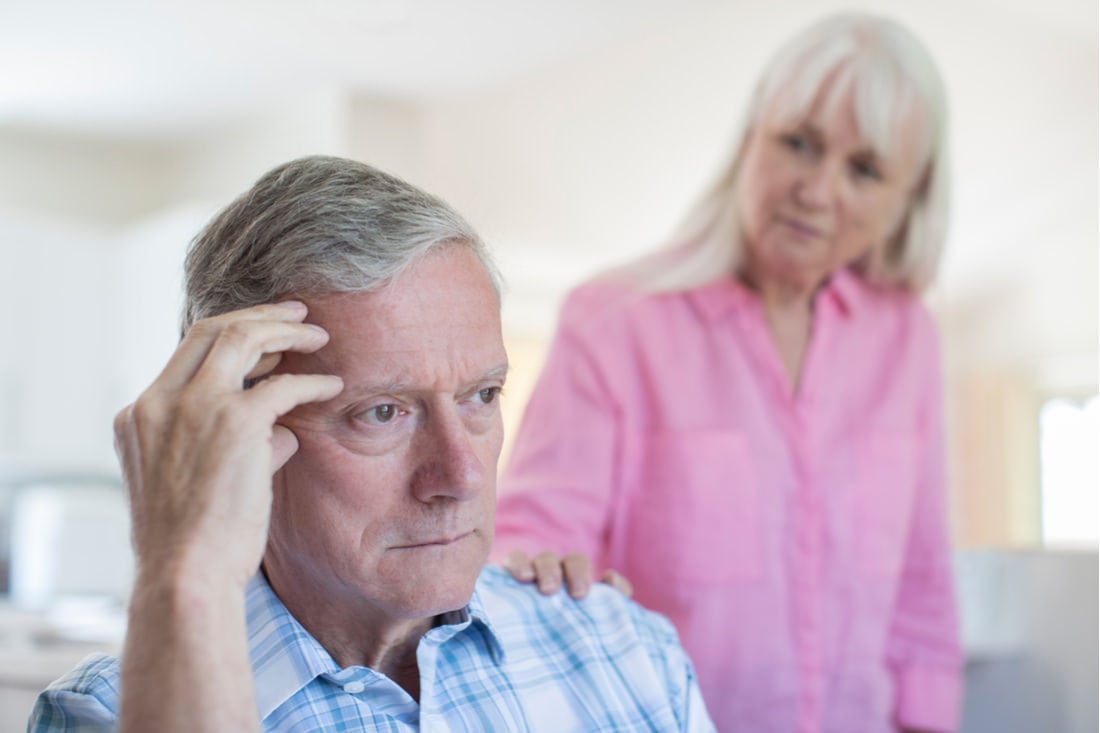 Managing Difficult Dementia Behaviors - Senior man and women