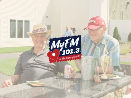 MyFM 101.3 Broadcast during Senior Week