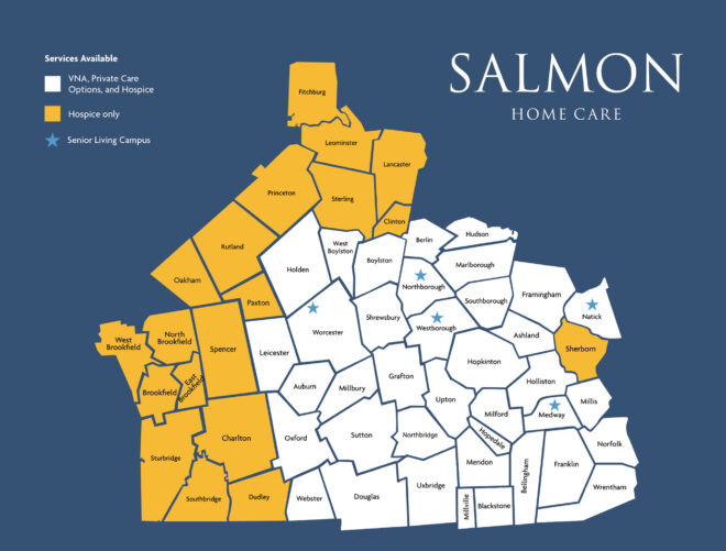 2025 Home Care Territory Map