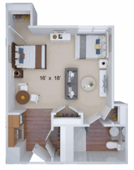 Floorplan Natick Companion