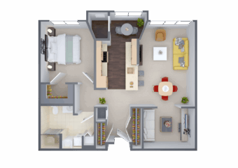 Floorplan Worcester cottonwood