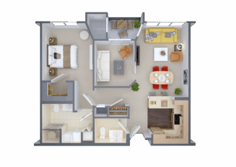 Floorplan Worcester douglas fir