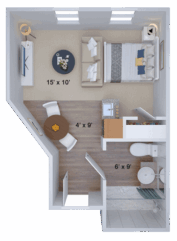 Floorplan westborough studio