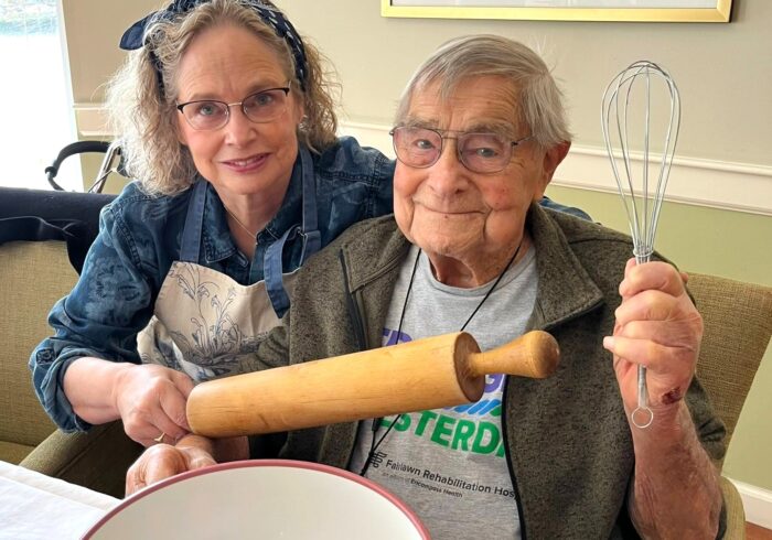 Northborough Whitney Place Resident and Staff Baking