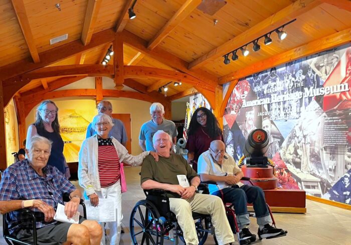 Northborough Whitney Place Residents Visit the American Heritage Museum