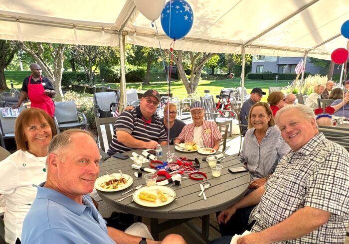 Westborough Residents at Summer BBQ