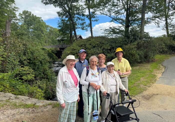 Worcester The Willows Residents at Park