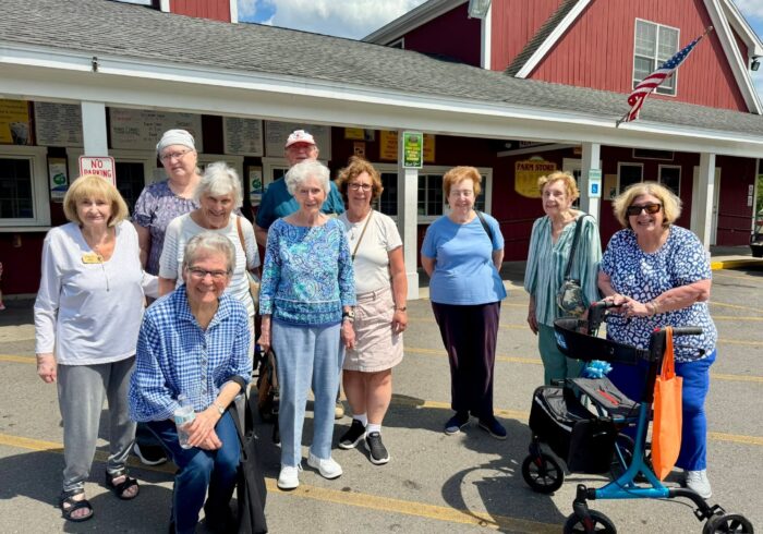 Worcester The Willows Residents on an Outing