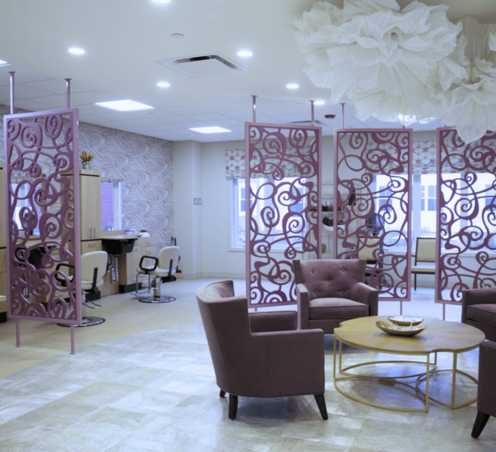 SALMON Health and Retirement's hair saloon