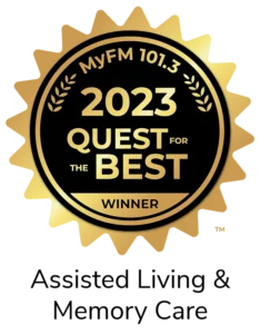 MyFM Quest for the Best Award Badge Gold