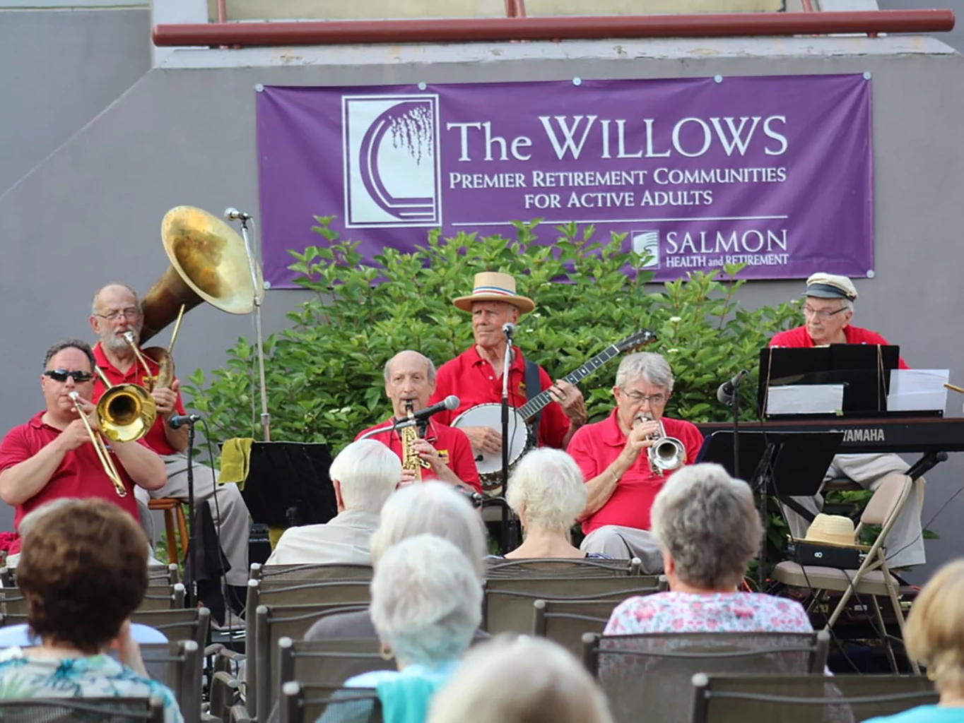 Band playing at The Willows featured in Community Advocate