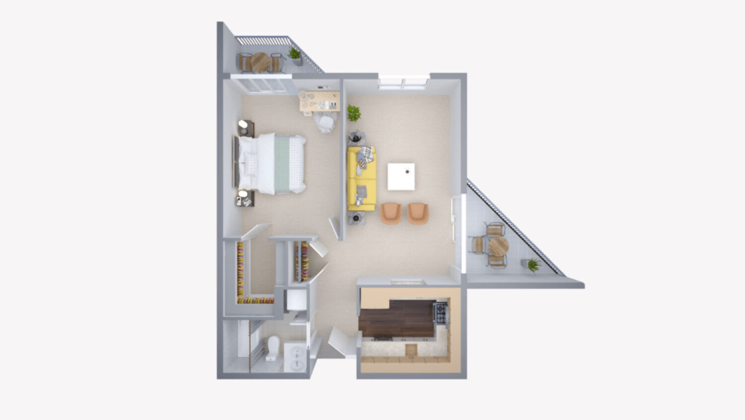 K floor plan at The Willows at Westborough a SALMON Community