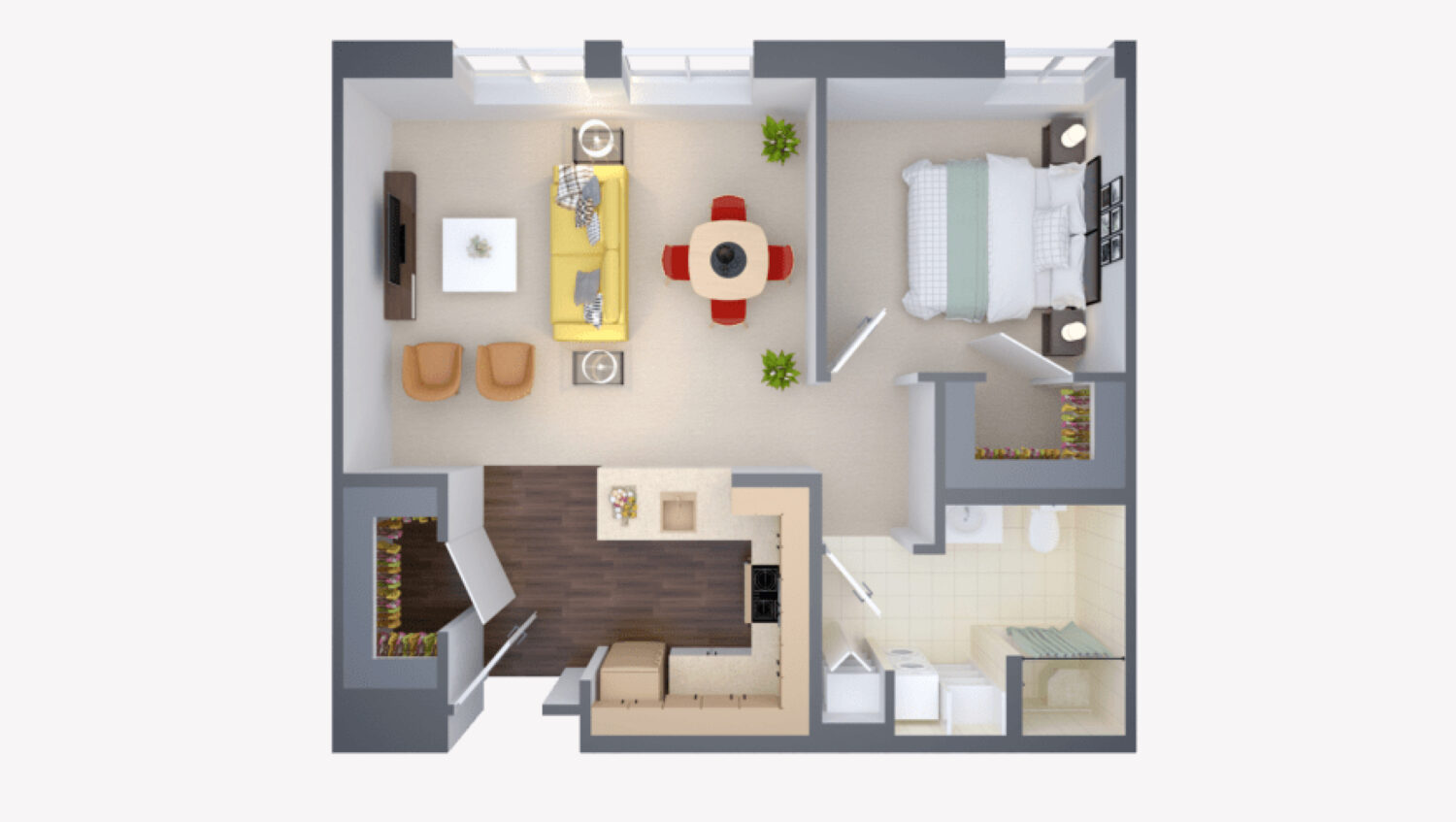 Black Walnut floor plan at The Willows at Worcester a SALMON Community