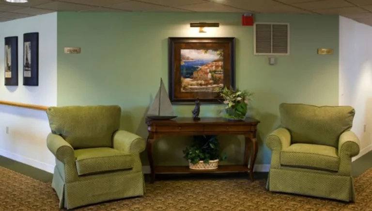 SALMON at Westborough The Willows hallway